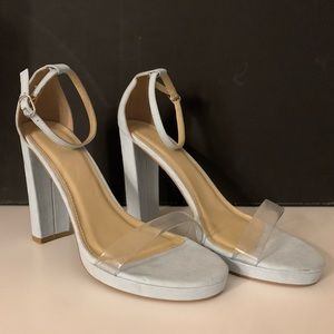 Powder Blue Heels